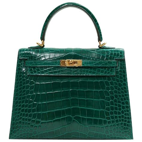 hermes kelly crocodile 25|Hermes kelly prices.